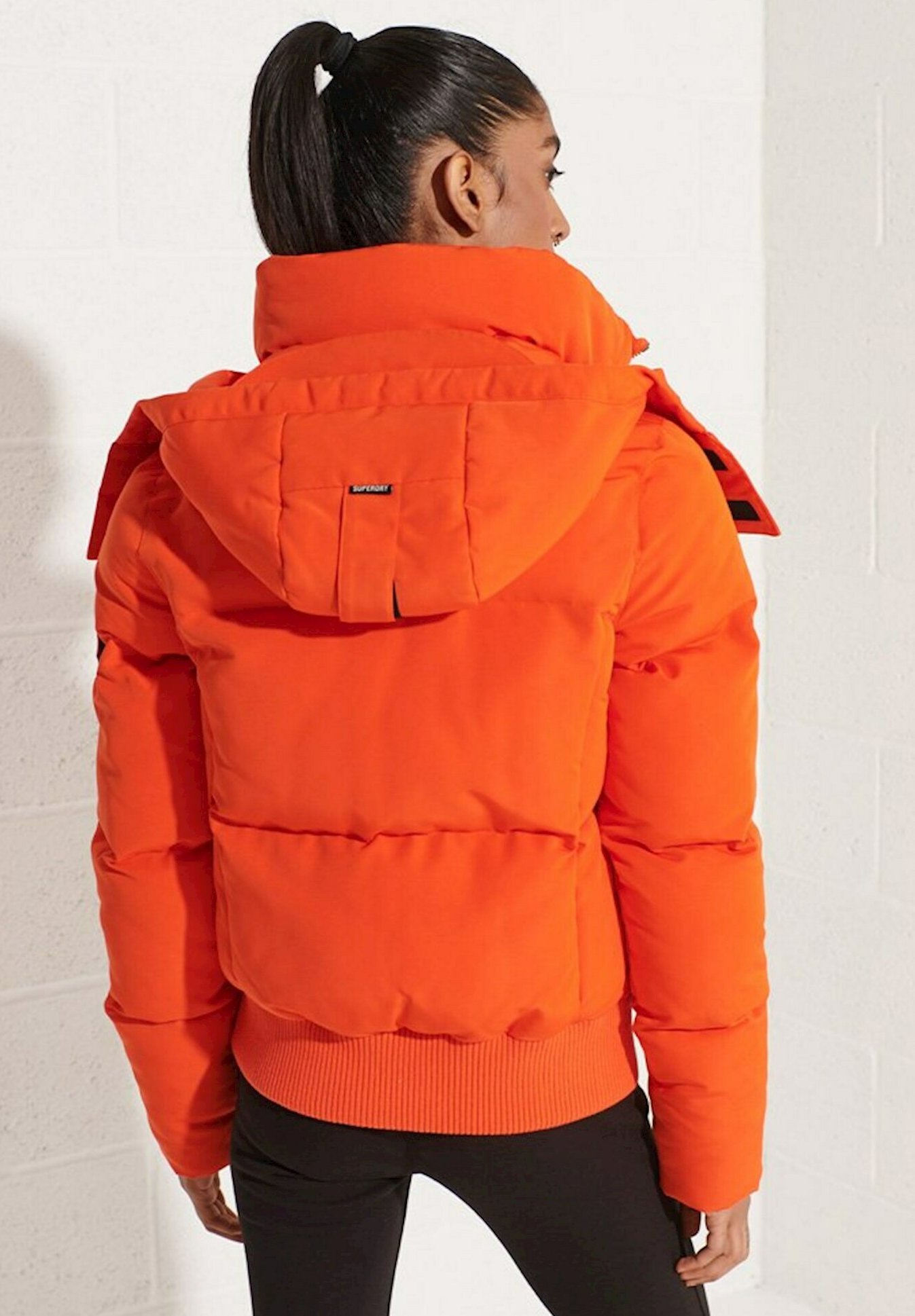 orange winter jackets