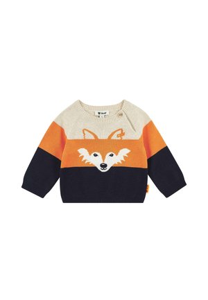 Steiff, PULLOVER WINTER ADVENTURE - Strickpullover - whitecap gray