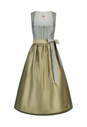 Spieth & Wensky, DIRNDL KITZ IN MIDILÄNGE - Dirndl - oliv