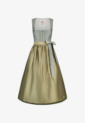 Spieth & Wensky, DIRNDL KITZ IN MIDILÄNGE - Dirndl - oliv