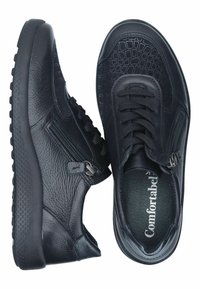 Comfortabel Casual lace-ups - schwarz