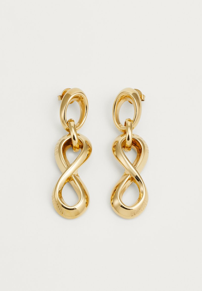 Boucles D'oreilles Guess Style Or Indien Couleur Orange - Élégantes Et Neuves Avec étiquettes