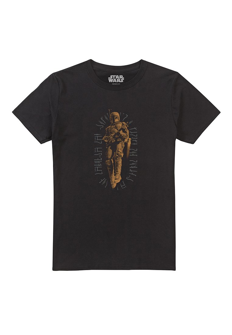 Star Wars T-shirt print zwart