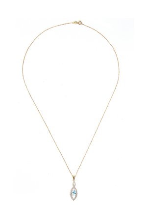 DIAMANT L'ÉTERNEL DIAMOND AND TOPAZ - Collar - gold coloured