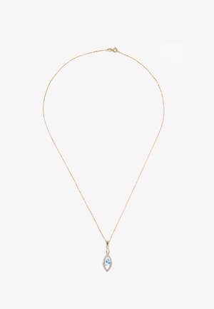 DIAMANT L'ÉTERNEL, DIAMOND AND TOPAZ - Kaelakee - gold coloured