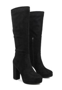 Queen Helena Stivali con plateau - nero