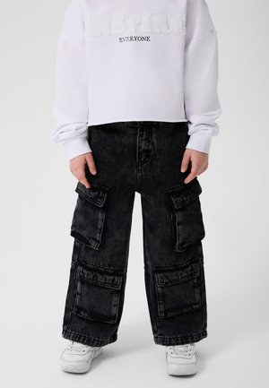 Relaxed fit jeans - grey