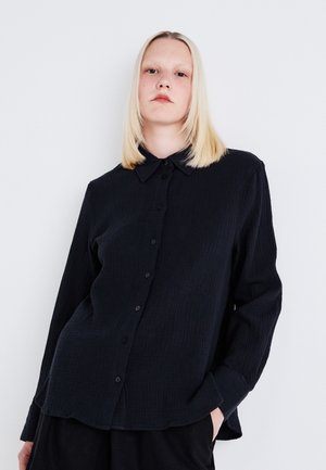 Skjortebluse - black