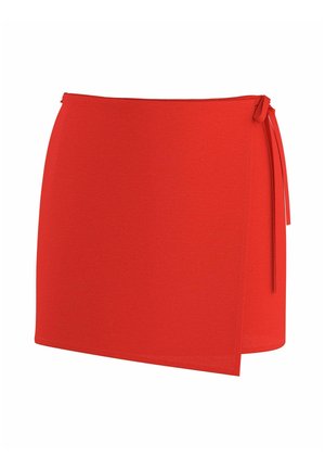 HYPEDROP, WRAP SKIRT HDURSULA MW SHORT - A-lijn rok - valiant poppy