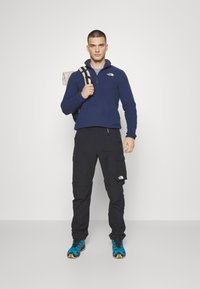The North Face GLACIER 1/4 ZIP - Fleecová mikina - summit navy
