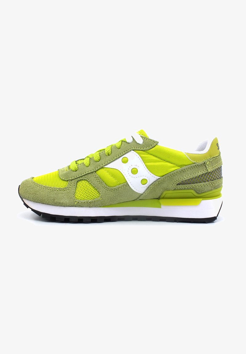 Saucony SHADOW ORIGINAL - Scarpe da corsa su strada - verde acido