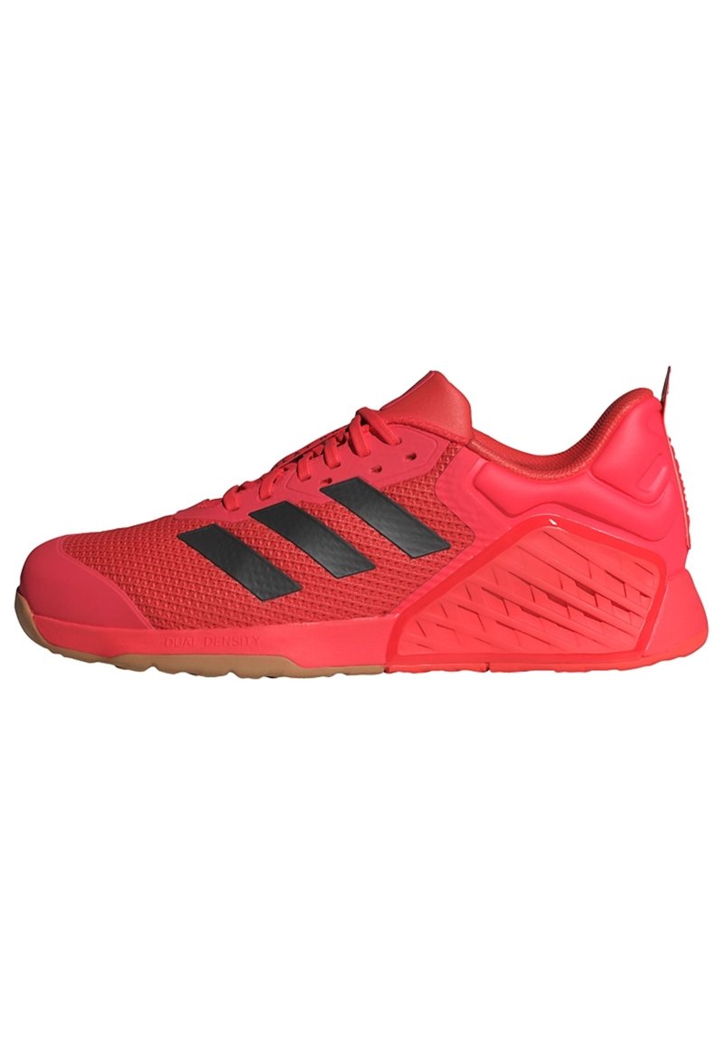 adidas Performance DROPSET 3 UNISEX - Træningssko - bright red   core black   core black