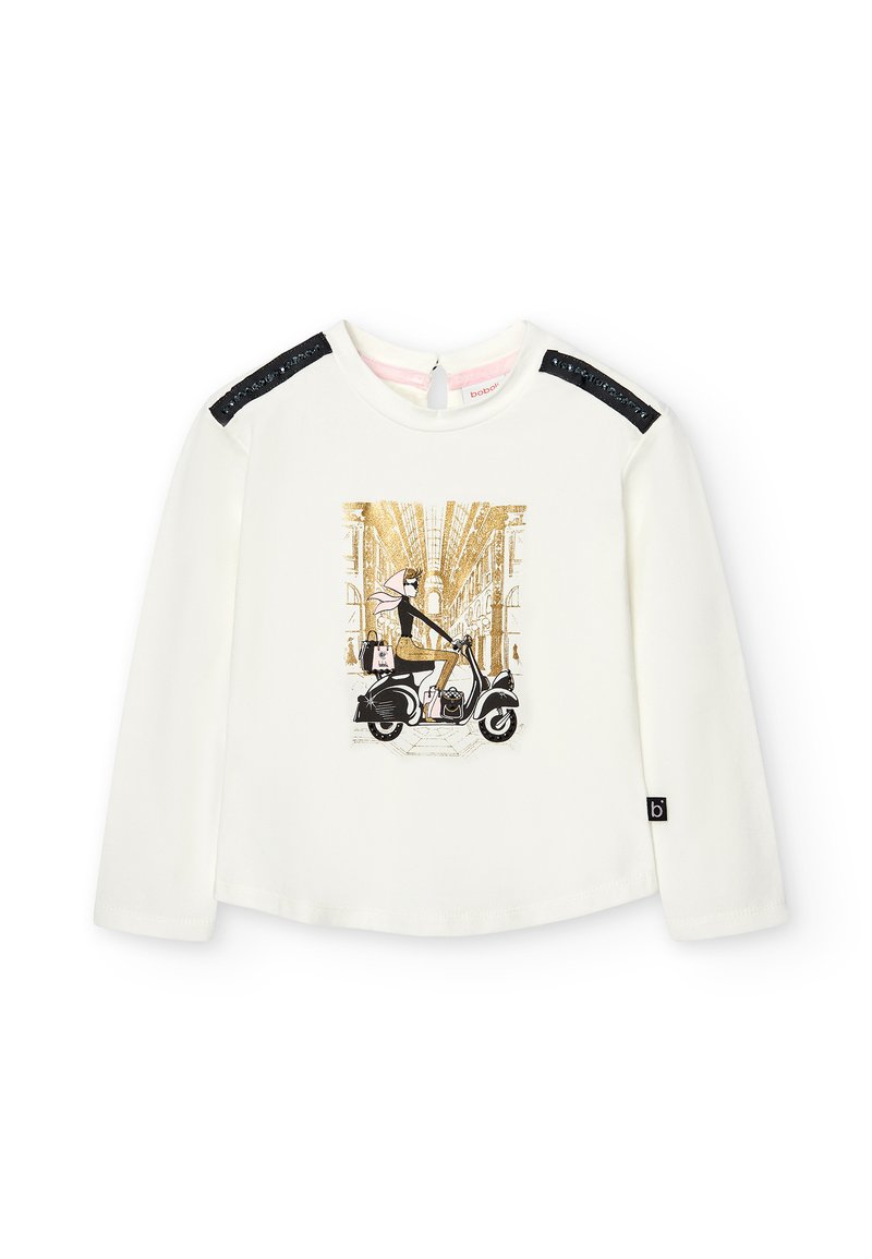 BOBOLI 402084 T-Shirt in maglia elasticizzata per bambina