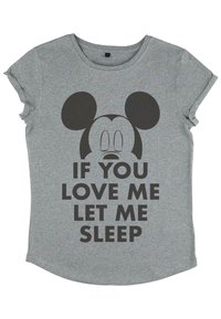 Henry Tiger DISNEY CLASSICS MICKEY CLASSIC - LET ME SLEEP - T-shirt med print - melange grey