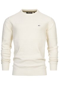 JUSTICE - Strickpullover - white asparagus