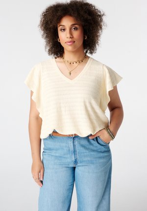 MS Mode, TOP - Blouse - light yellow