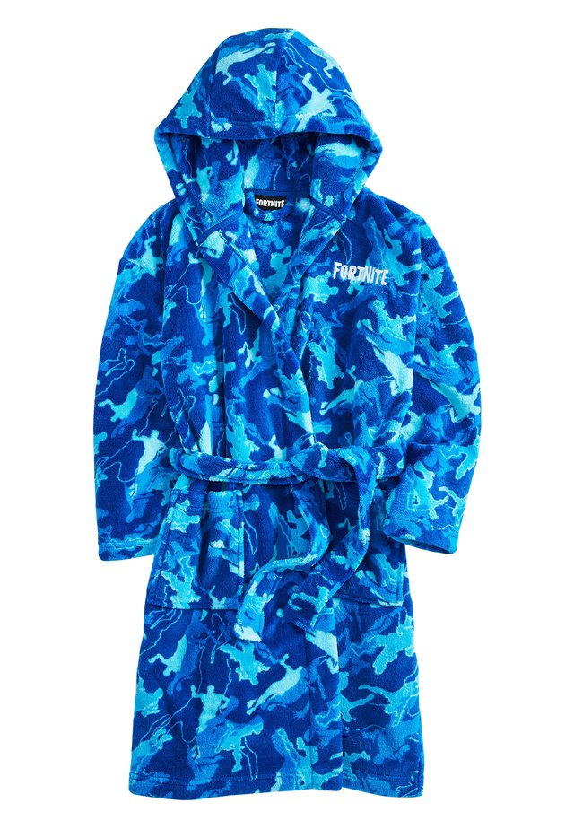 BLUE FORTNITE ROBE (9-16YRS) - Badjas - blue