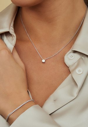 SET - Halsband - silver coloured
