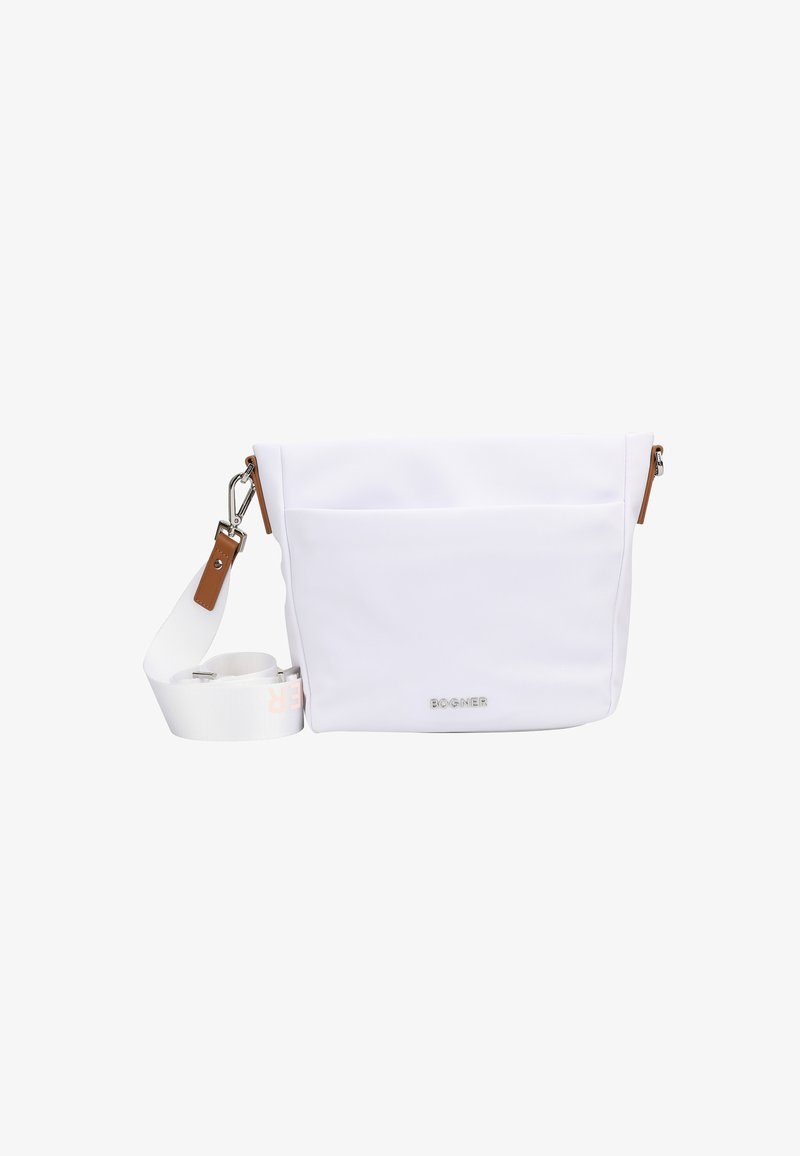 Bogner KLOSTERS JUNA SHOULDER - Borsa a tracolla - white