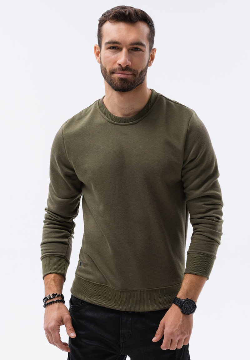Ombre SET MIX 2-PACK - Sudadera - olive and grey