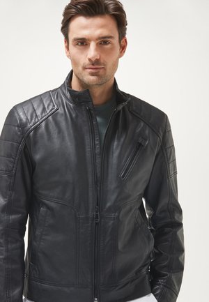 LIMA - Lederjacke - black