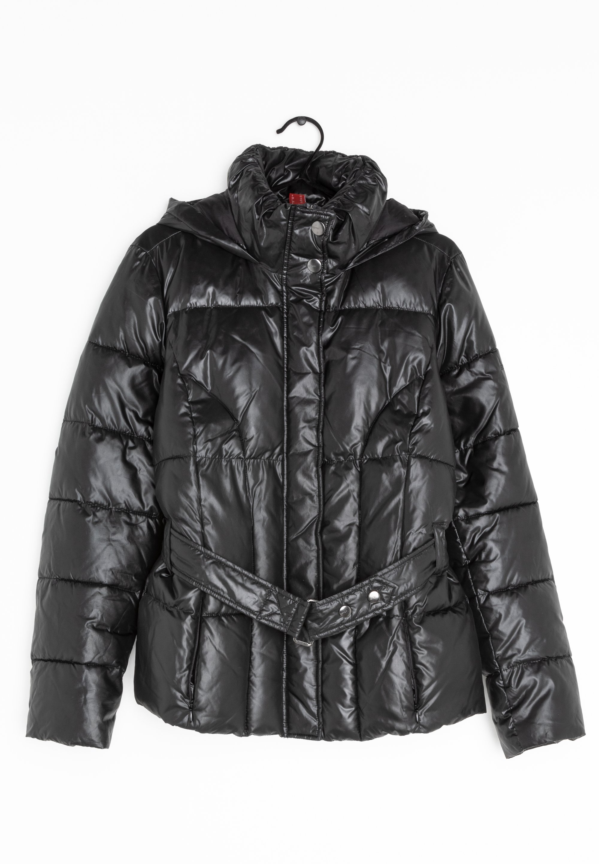 Zalando Veste Morgan Simili Cuir Esprit Veste D'hiver Black/noir