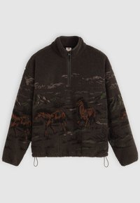 IDYLLWILD - Φλις πουλόβερ - black/multi-coloured/brown