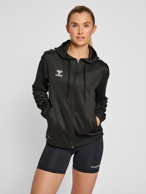 Hummel, CORE XK ZIP HOOD WOMAN - Trainingsvest - black