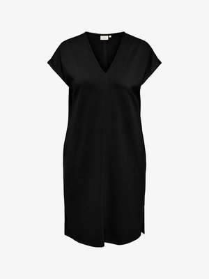 ONLY Carmakoma, CARLISE Midi - Žerzejové šaty - black