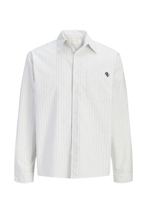 Jack & Jones, JORFREDERIKSBERG OXFORD SHIRT LS SN - Риза - snow white stripes stripes