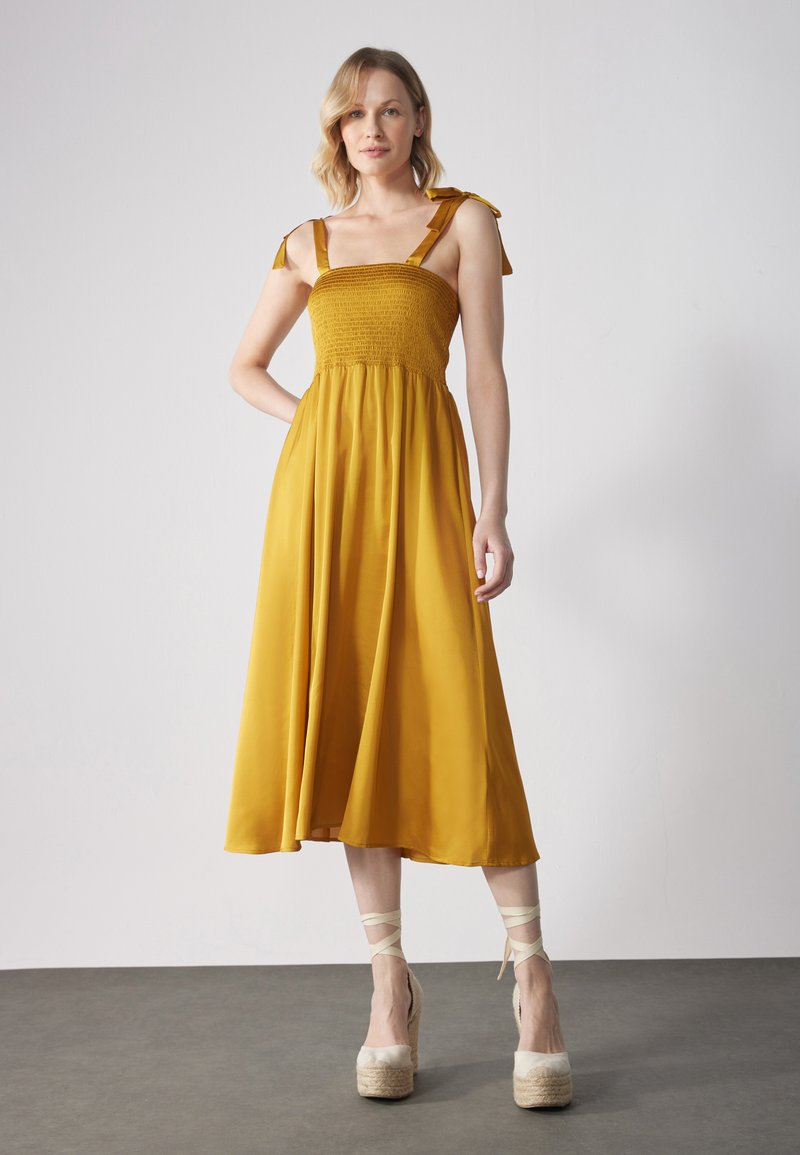 Anna Field Day dress - mustard/mustard yellow - Zalando.co.uk