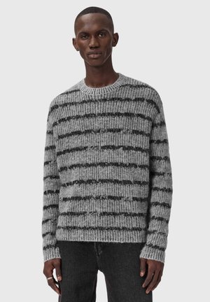 DISSOLVED CREW - Maglione - grey/black
