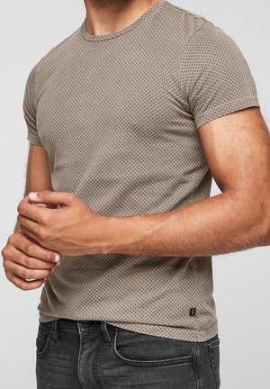 T-shirt con stampa - beige