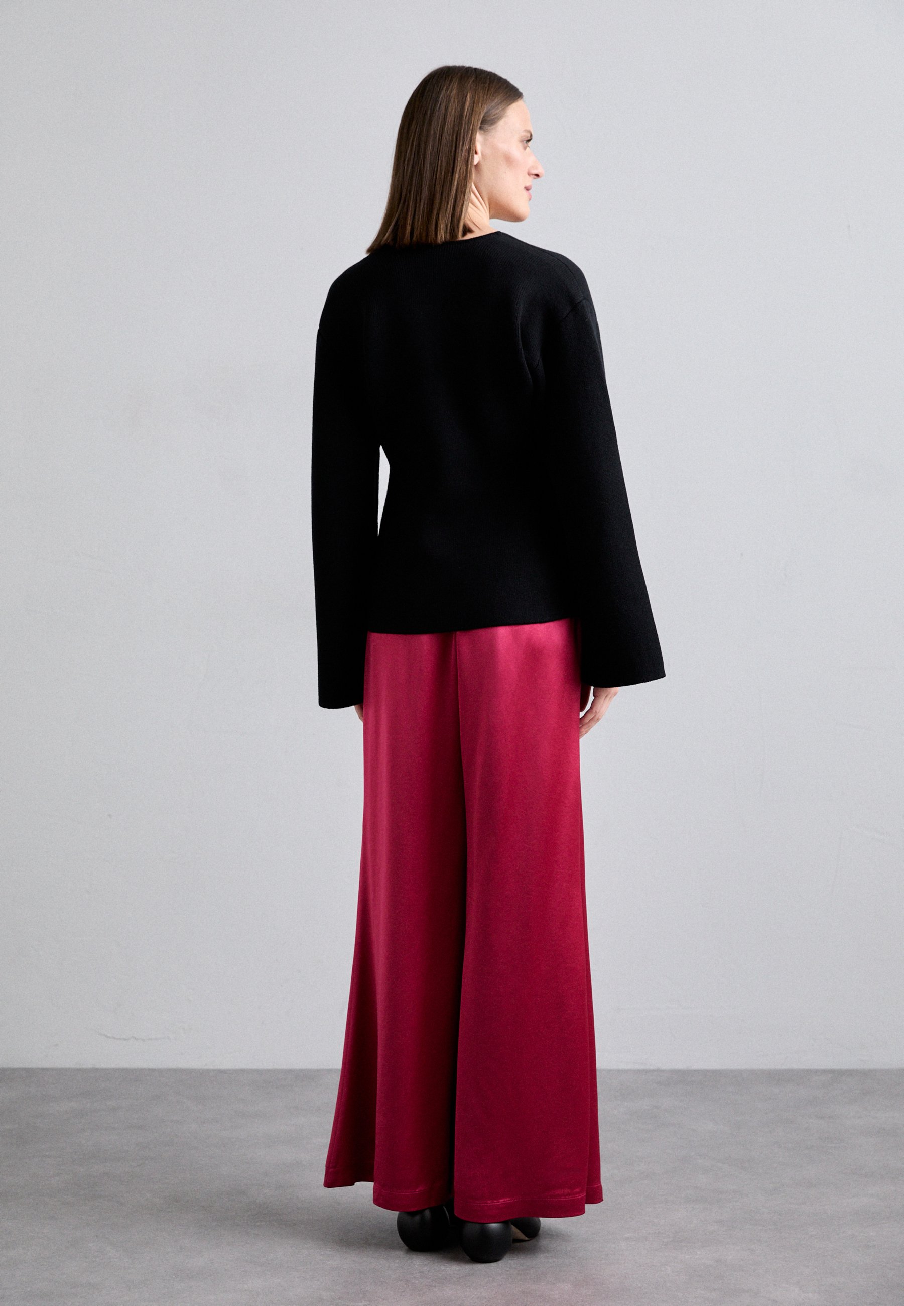 売れ筋商品|||バイマレンバーガー ニット&セーター レディース アウター ESSENTIALS TINLEY - Cardigan - black By Malene Birger ESSENTIALS TINLEY - Cardigan - black - Zalando