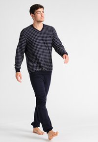 Schiesser SET - Pyjama set - dunkelblau