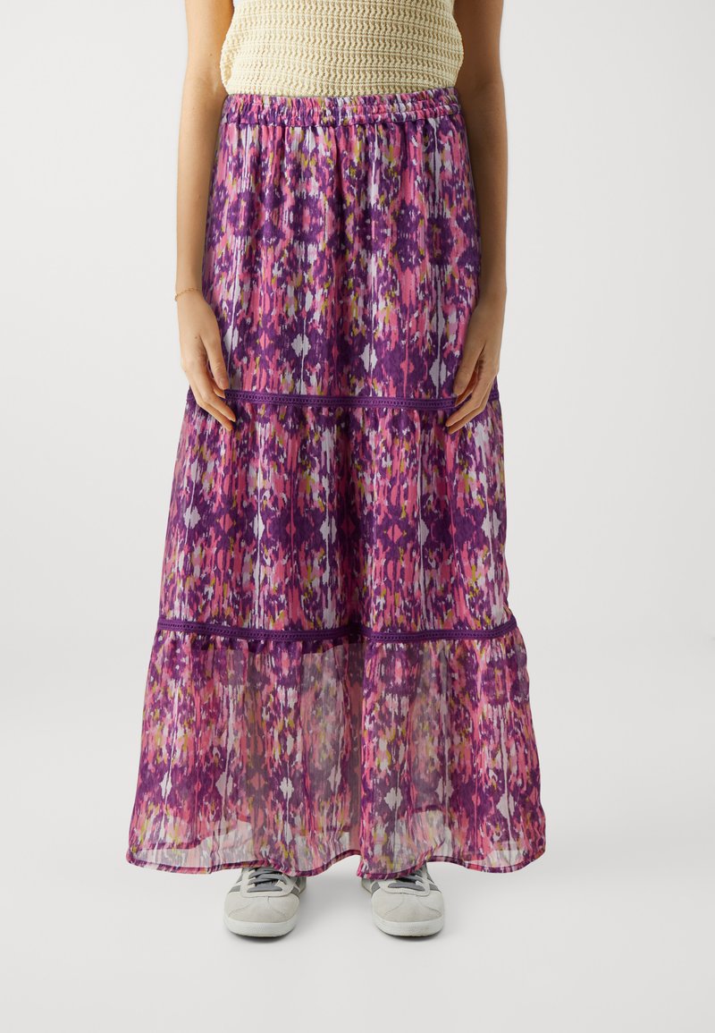 ONLY - ONLVIVA LIFE MAXI SKIRT - Maxirock - purple magic/ethnic rebel, Vergrößern