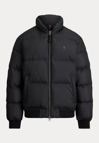 TEXTURED RIPSTOP DOWN JACKET - Χειμωνιάτικο μπουφάν - polo black