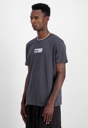 PLATE - T-Shirt print - vintage grey