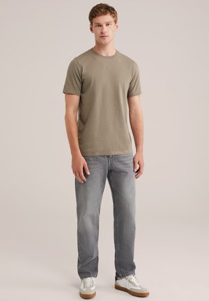 T-shirt basique - blue beige taupe