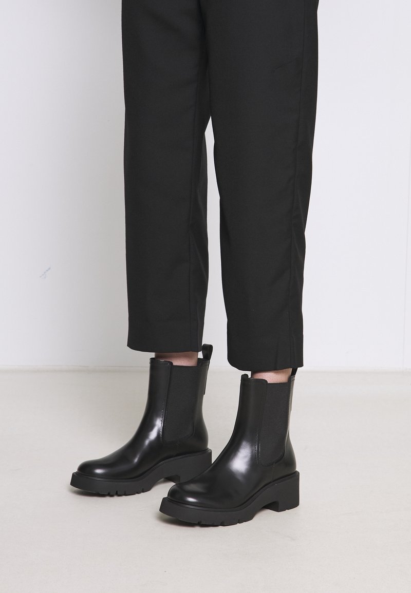 Camper Botines con plataforma - black