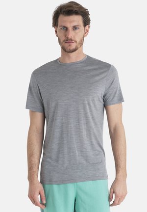 icebreaker MER COOL-LITE SPHERE  - T-shirt basic - MEDIUM GREY