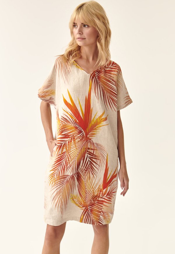 OWERTI - Freizeitkleid - beige melange