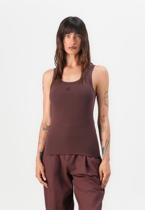 HUGO DATAMIA - Top - dark brown