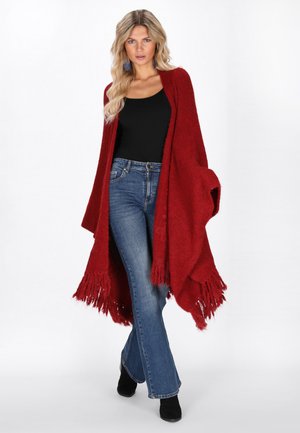 Cardigan - burgundy