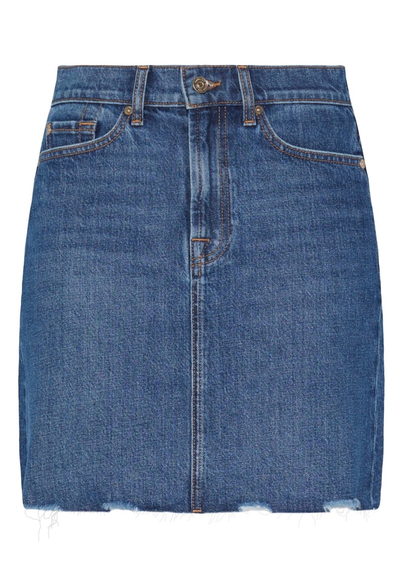 7 For All Mankind Jeansrok donkerblauw 7 For All Mankind Jeansrok donkerblauw