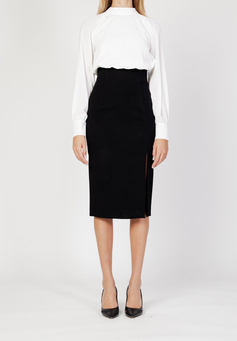 Sandro Ferrone Jupe crayon - black/noir - ZALANDO.FR