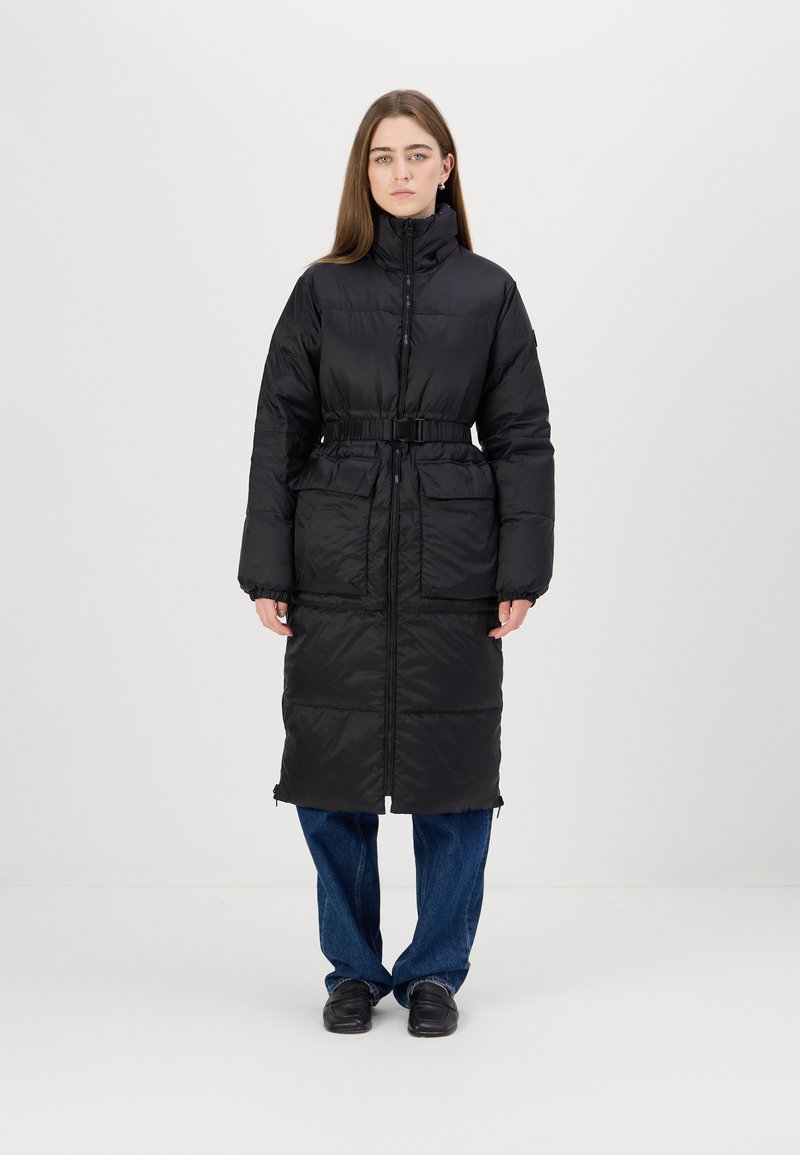 KARL LAGERFELD REVERSIBLE LONG  - Páperový kabát - black