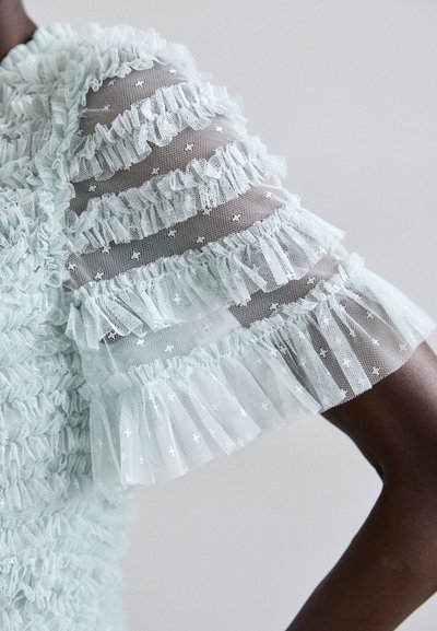 Needle & Thread VERITY RUFFLE VNECK GOWN - Pidulikud riided - sea holly