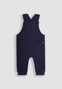 JoJo Maman Bébé 2-PIECE LION APPLIQUE  SET  - REGULAR FIT - Kombinezonas su petnešomis - navy blue tractor