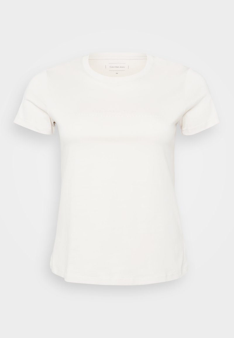 Calvin Klein Jeans T-shirt print zandkleur